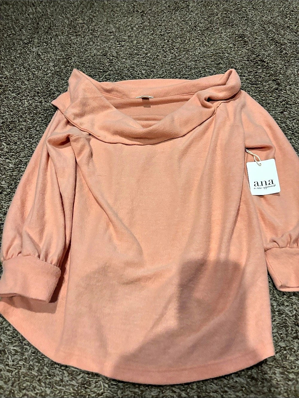 Ana coral Blouse NWT